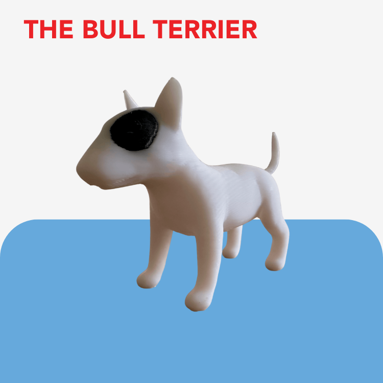 Flexi Dog Breed Keyring / Keychain