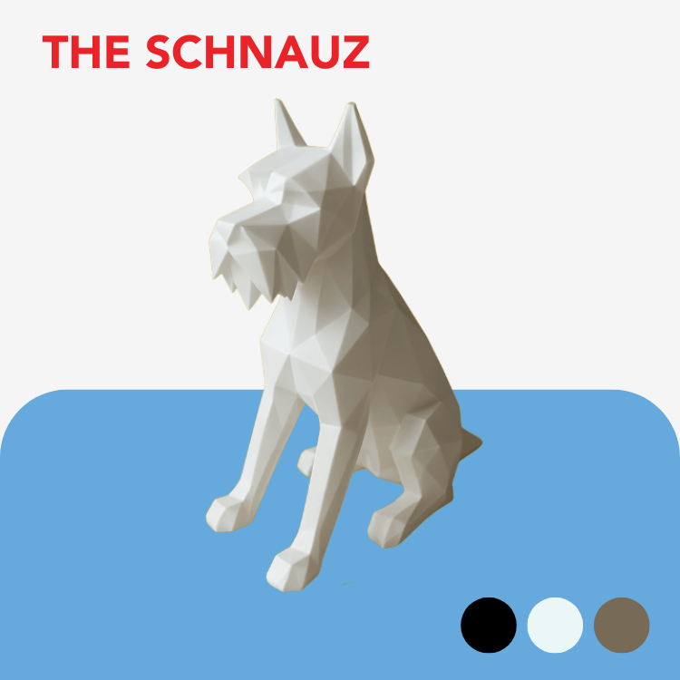 Low Poly Dog Breed Keyring / Keychain